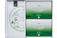 無農薬八女茶ホールリーフ(0.5g×10本入)×2・煎茶　藍(100g)