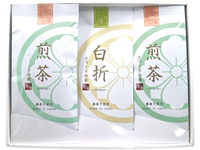 無農薬八女茶 極 煎茶 初花(100g×3)・極 白折 香(100g)